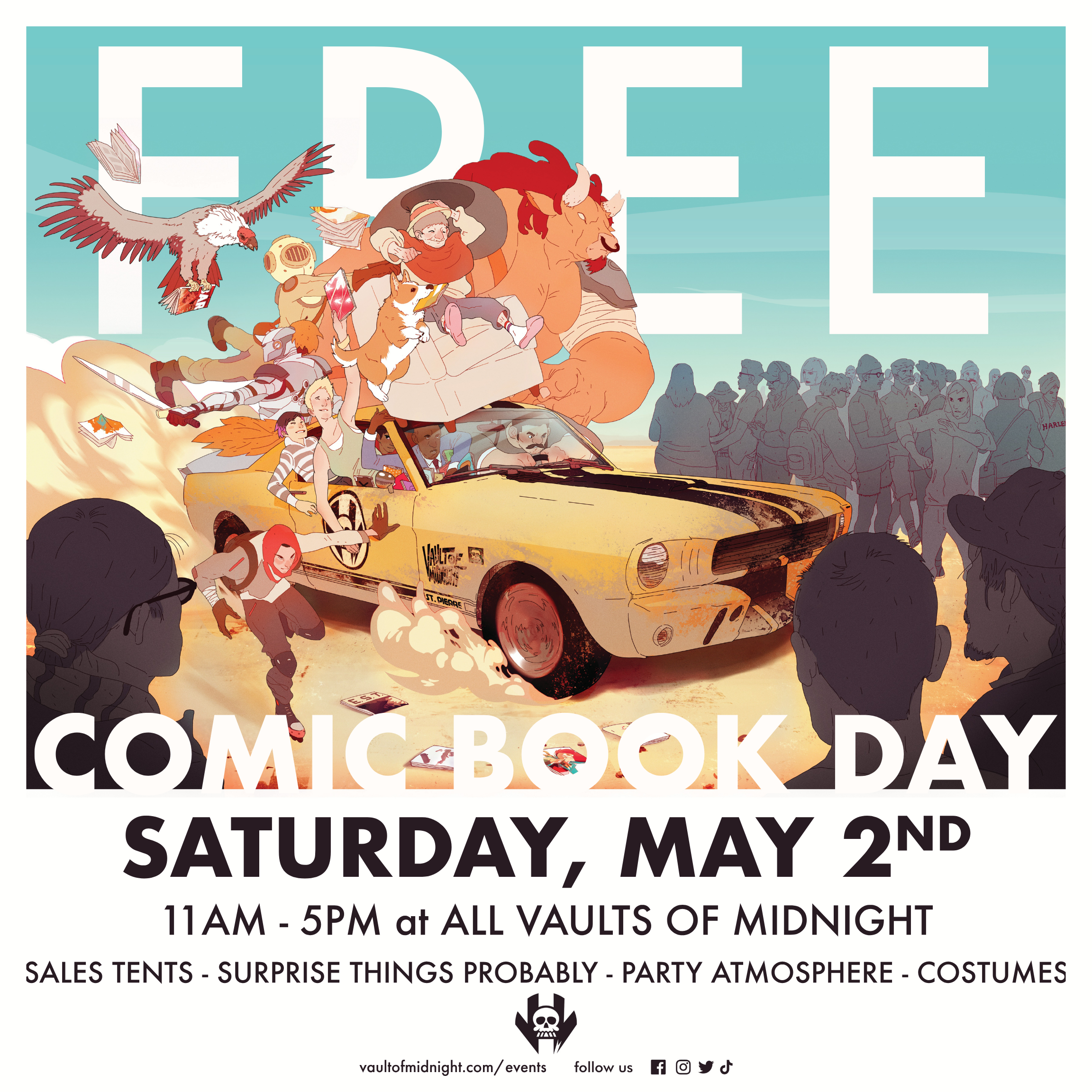 FREE COMIC BOOK DAY 2026 ANN ARBOR — Vault of Midnight